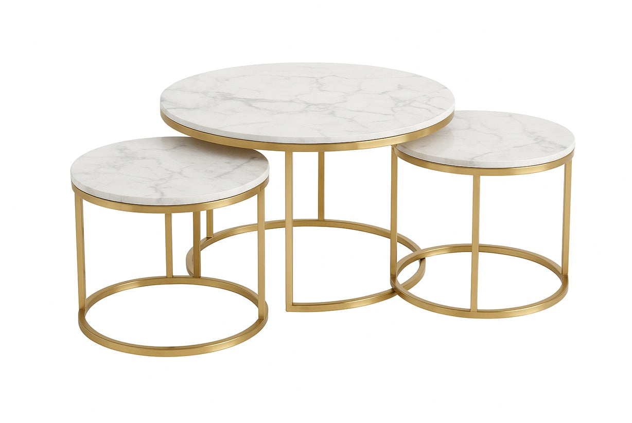 Mesas de Centro Alpha ROSE GOLD