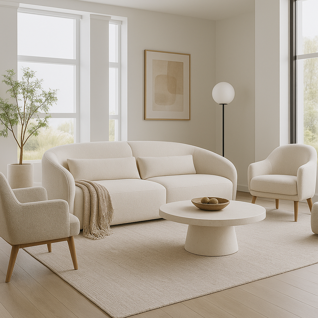 Sofá Seccional Minimal Curve