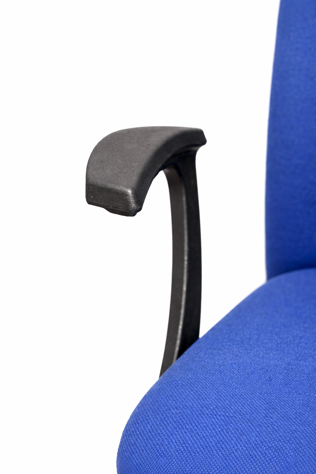 Silla Hidráulica Base Metal Azul