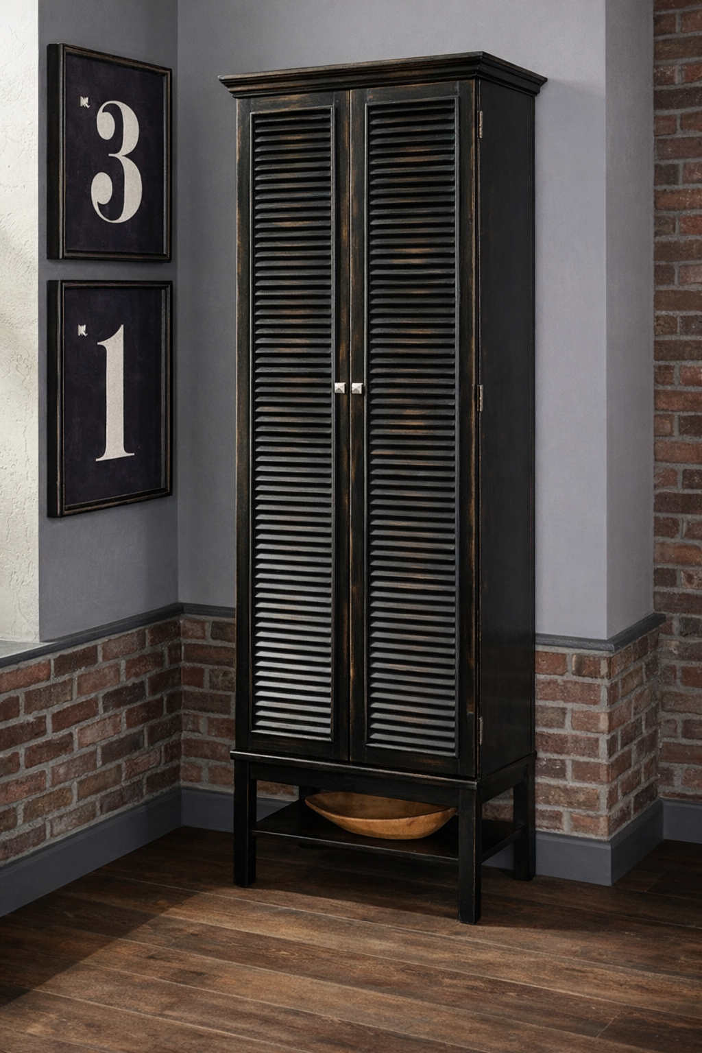 Gabinete P/ Vino Brown