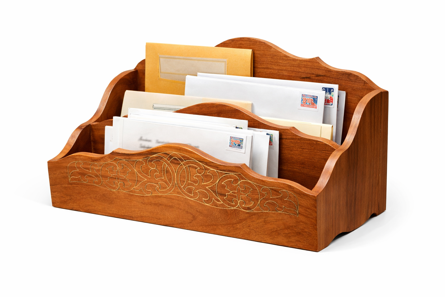 Avind Porta Cartas Bronce