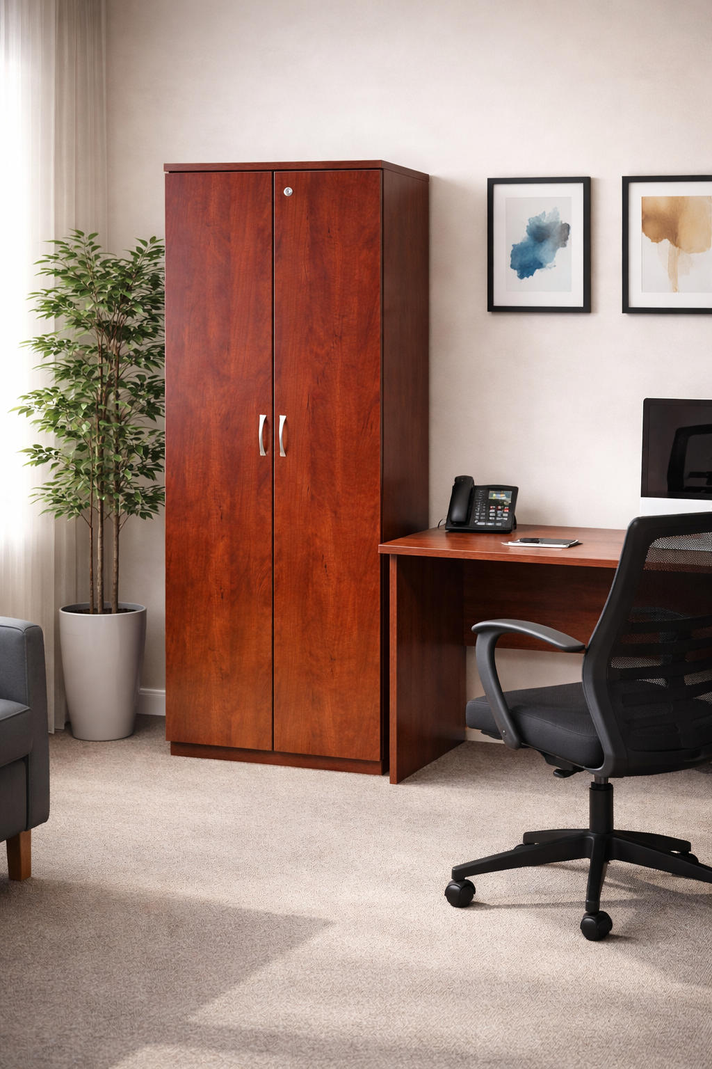 Gabinete Alto Dos Puertas CH/BLK