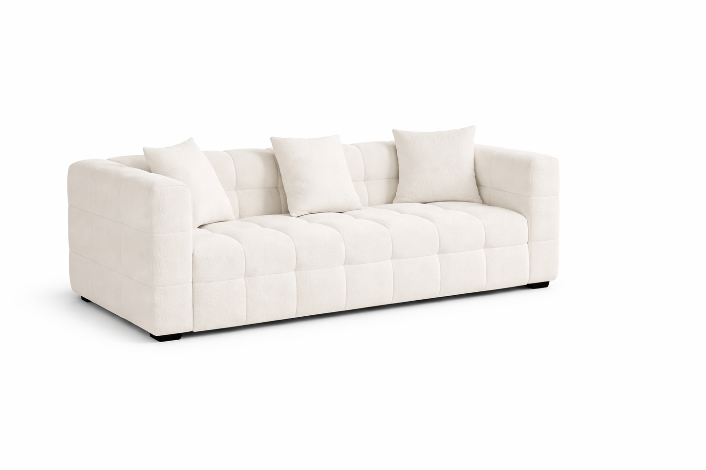 Sofá Ottoman Sea de Tres Cuerpos - Beige