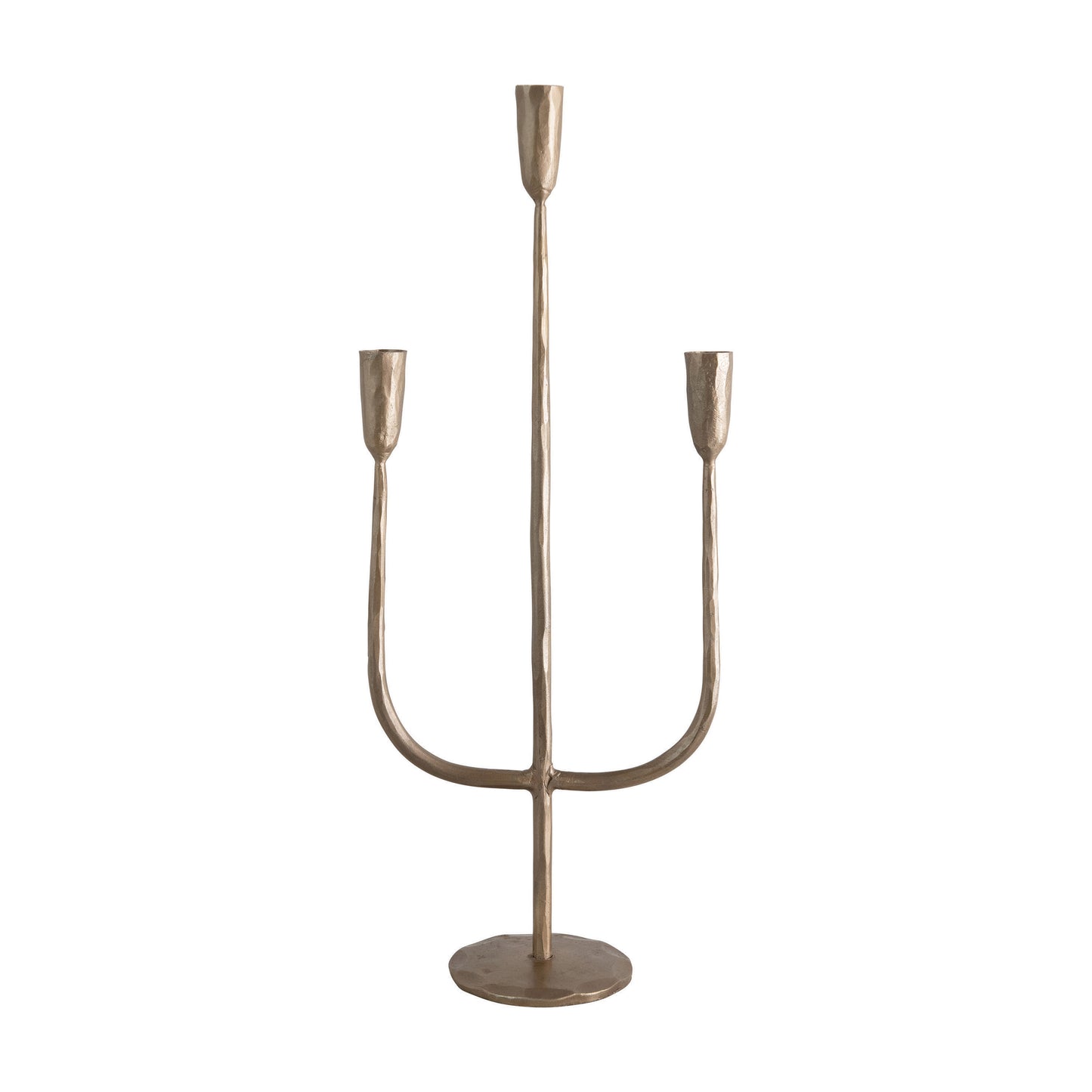 Candelabro de Metal Envejecido