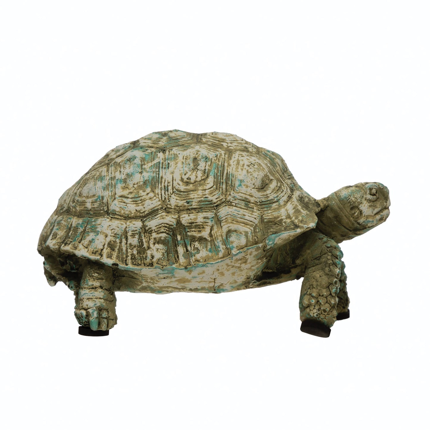 Tortuga de resina envejecida