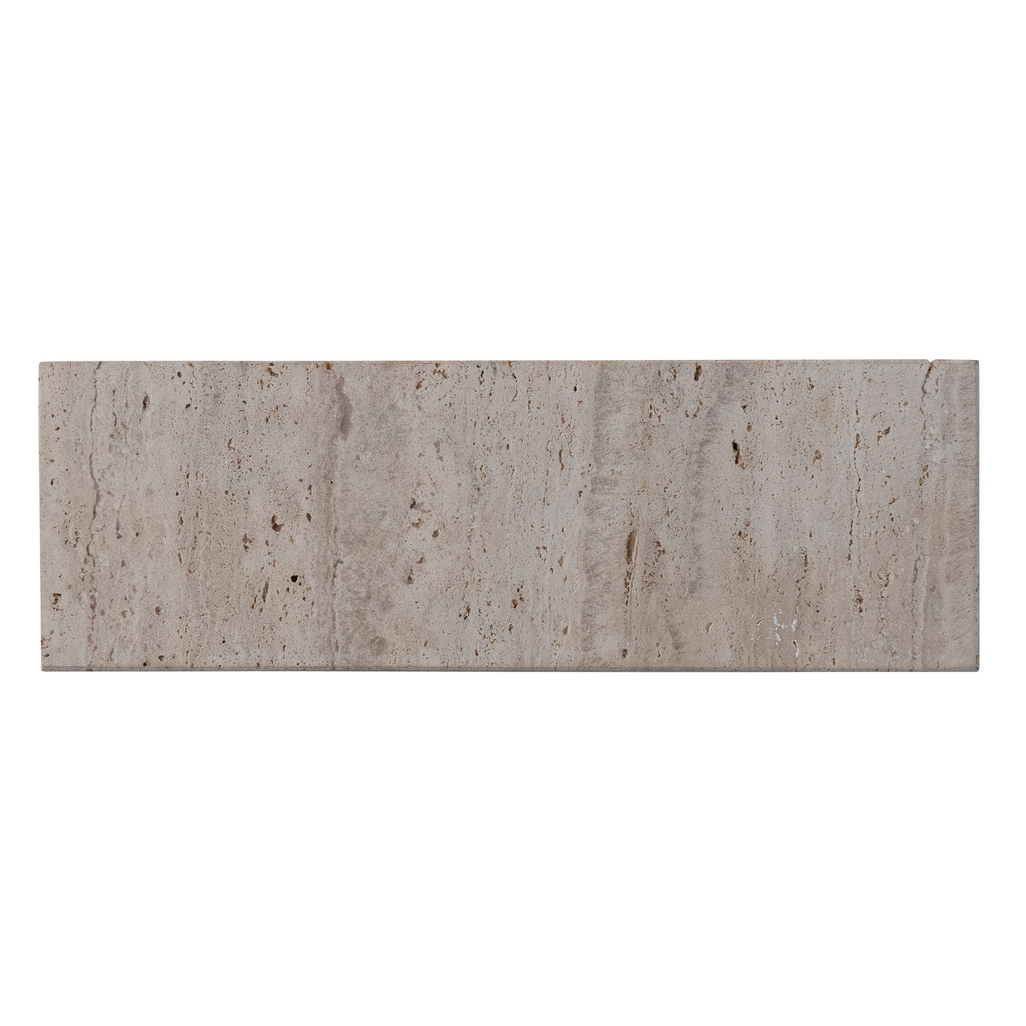 Tabla de Servir con Pies de Travertino, Natural (Cada Una Variará)