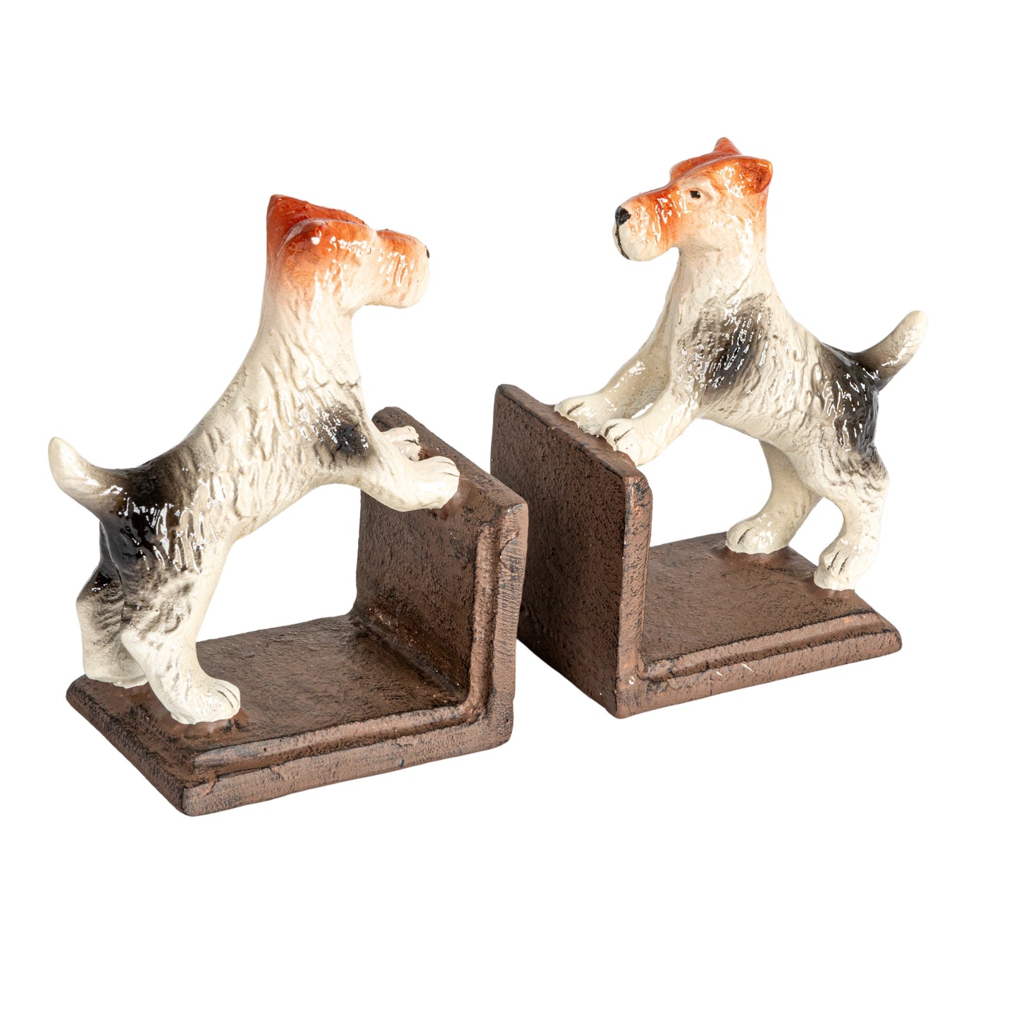 Sujetalibros de Hierro Fundido - Jack Russell Terrier