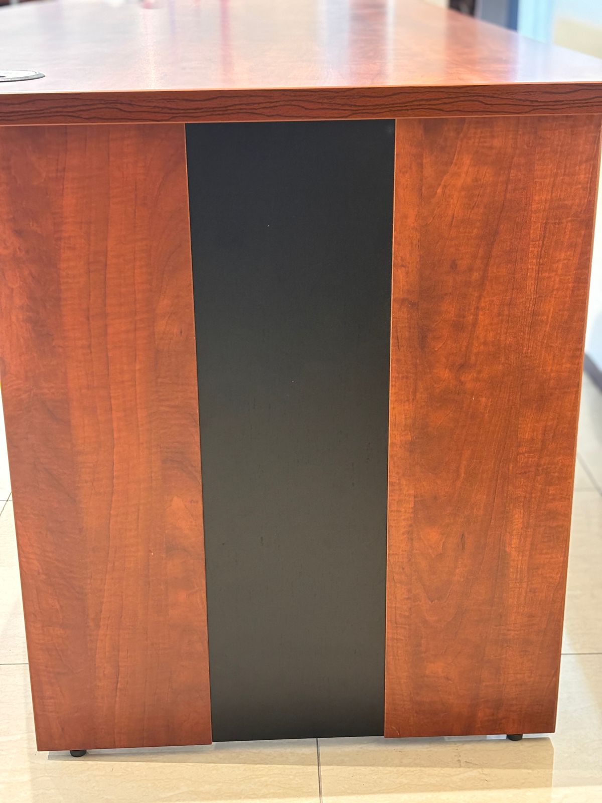 Escritorio 180x80 x75 de alto Cherry Black