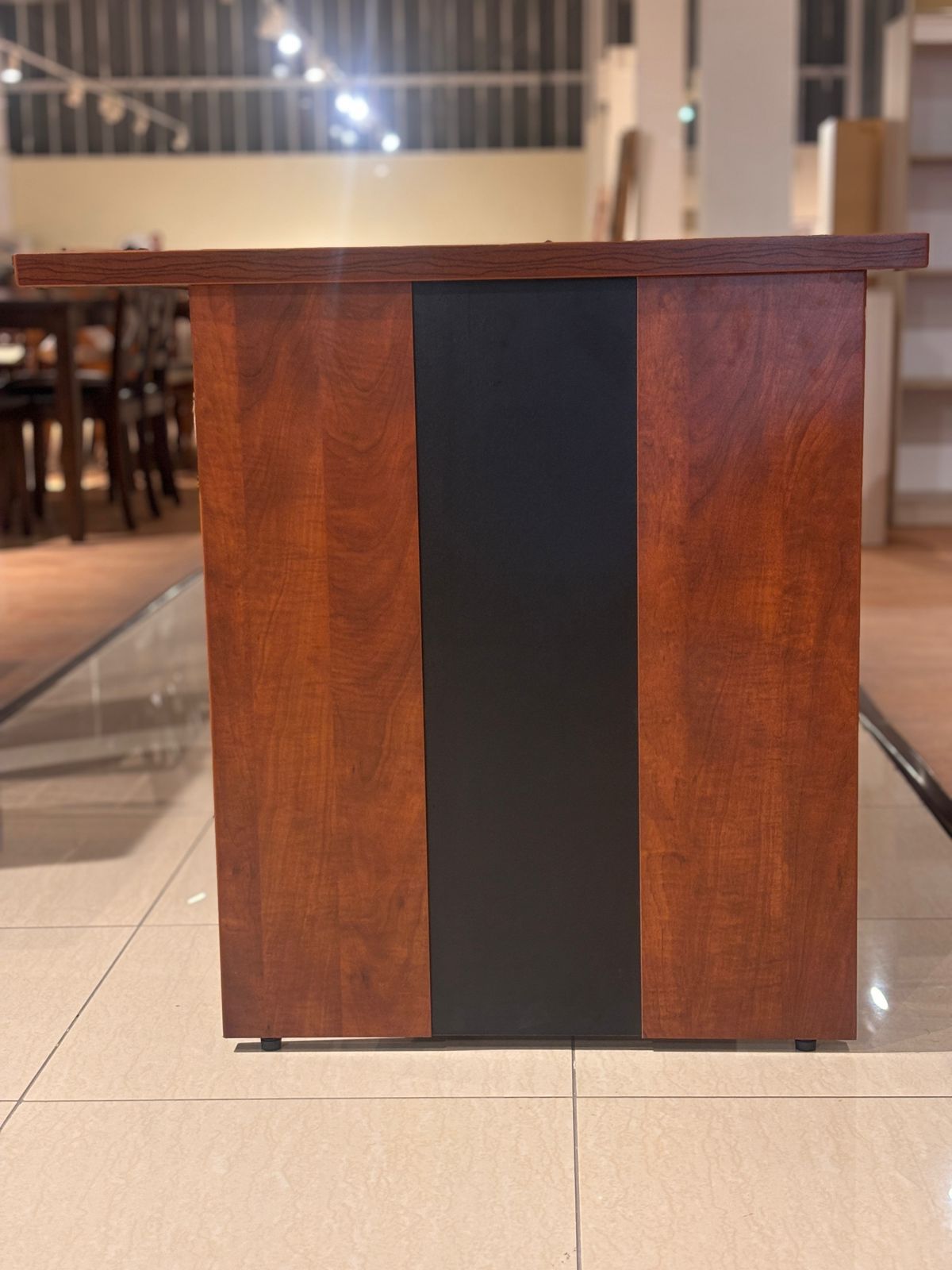 Escritorio 150x80x 75 de alto Cherry Black