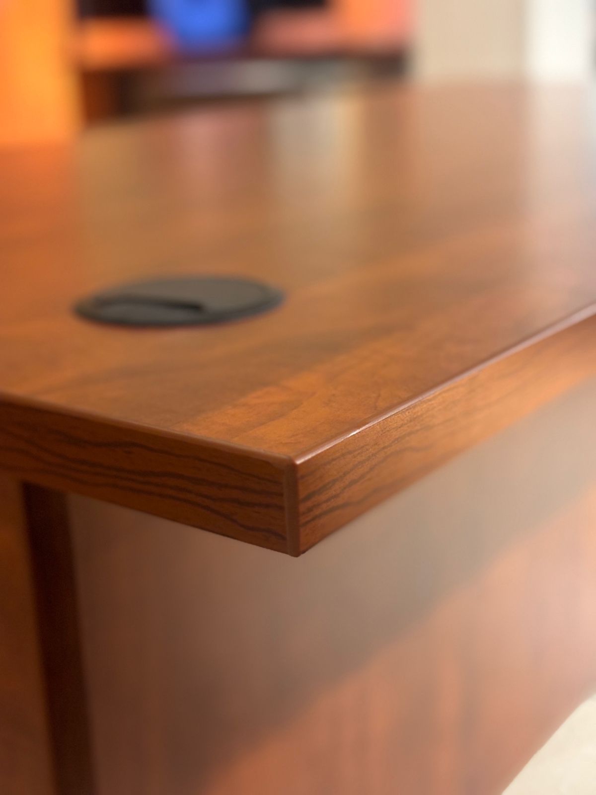 Escritorio 180x80 x75 de alto Cherry Black