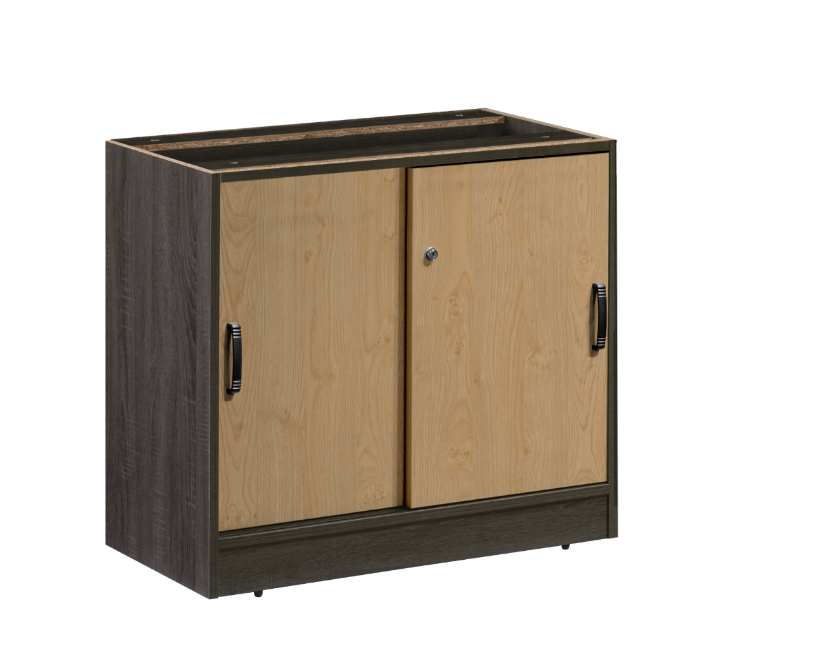 Gabiente con puertas correderas