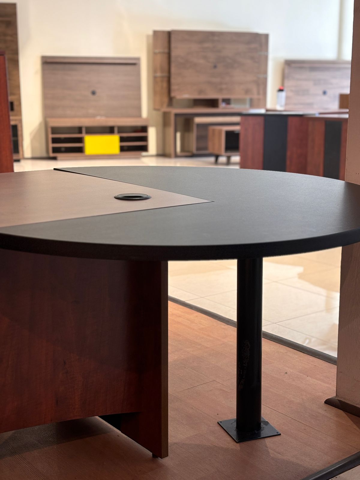 Conexión para Escritorio Redonda