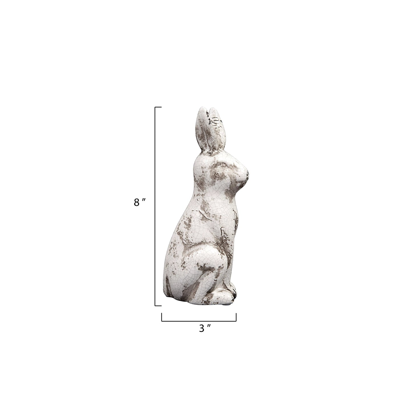 Figura de Conejo de Cerámica