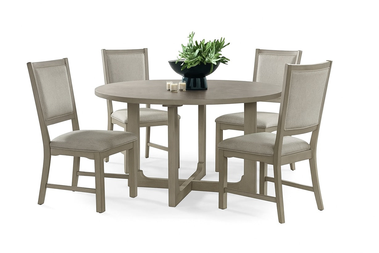 Comedor Redondo Gris Marly