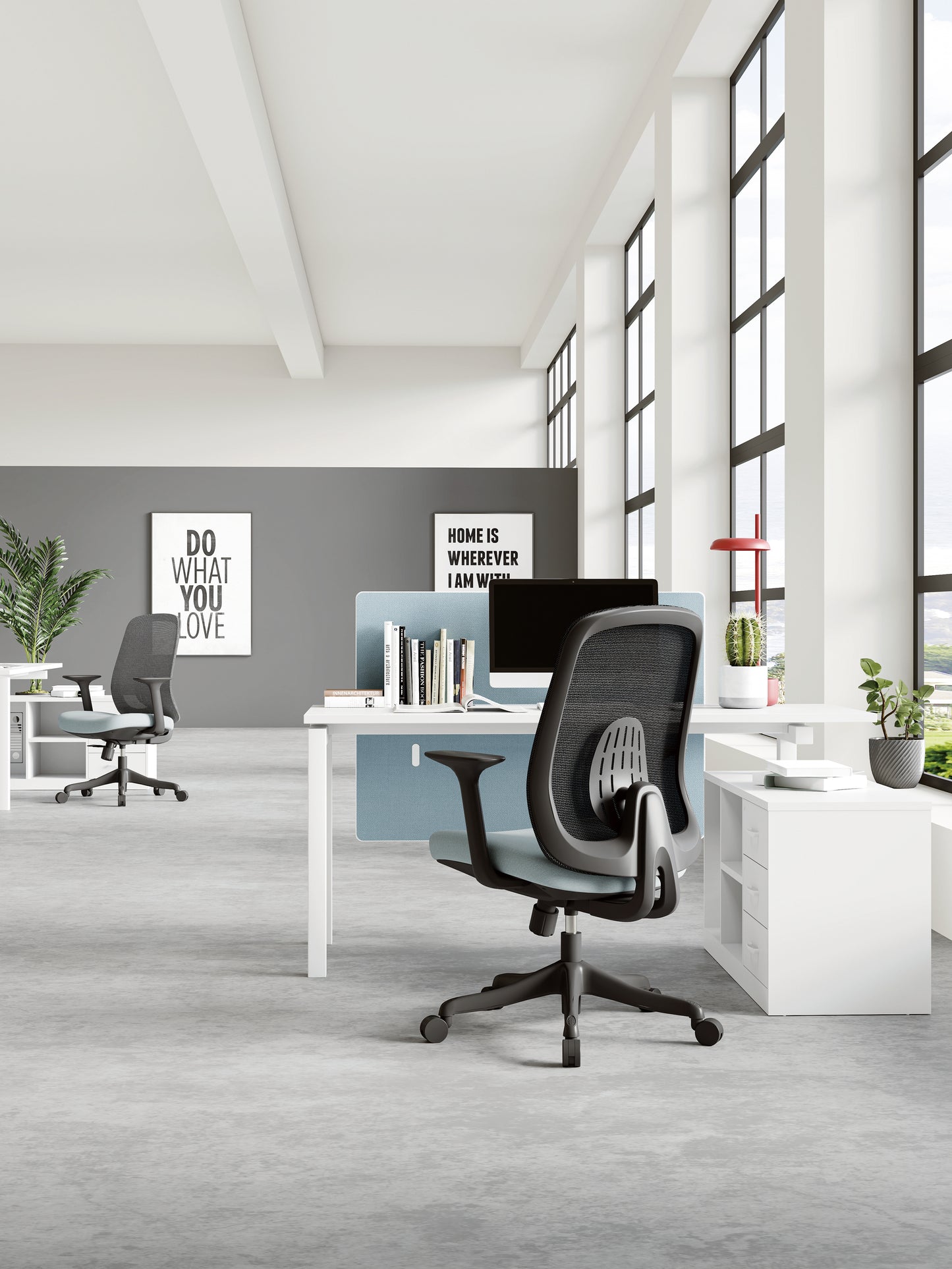 Silla de Oficina Wonderful Black