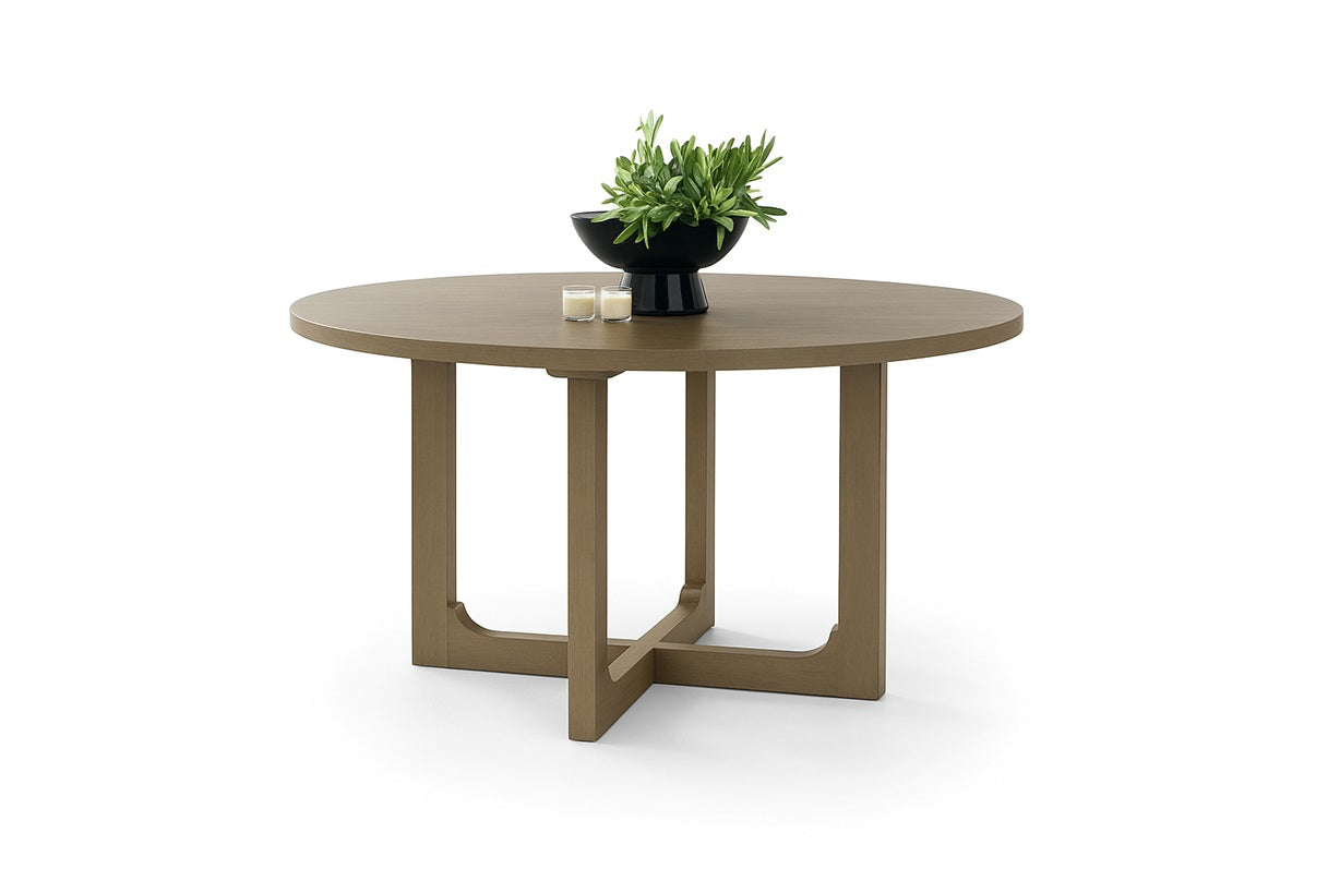 Comedor Redondo Gris Marly