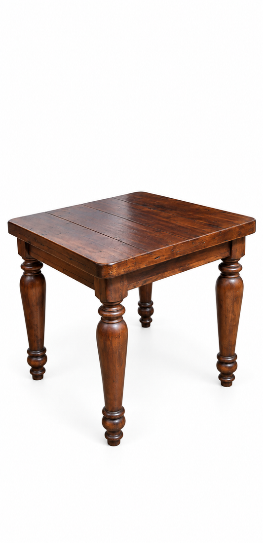 Mesa Lateral Rustic de Madera