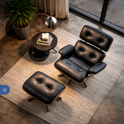 Silla Giratoria Ergomaster con Ottoman