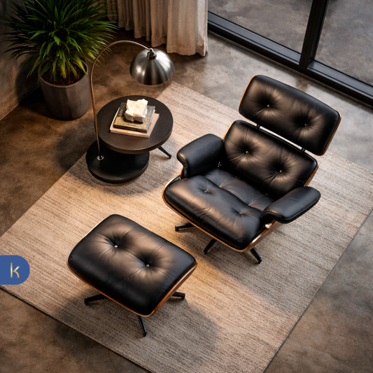 Silla Giratoria Ergomaster con Ottoman