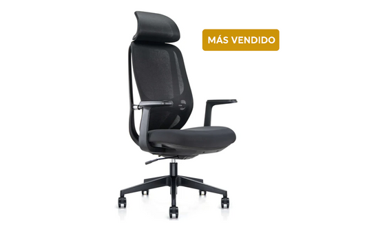 Silla Ergonómica Vertex Negra
