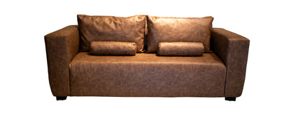 Sofa Eco Cuero Angel + Baúl