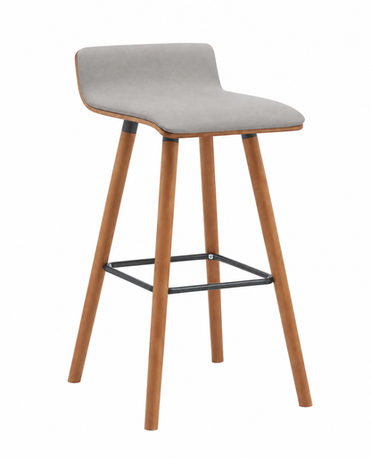 Banqueta Alta de Madera Korea