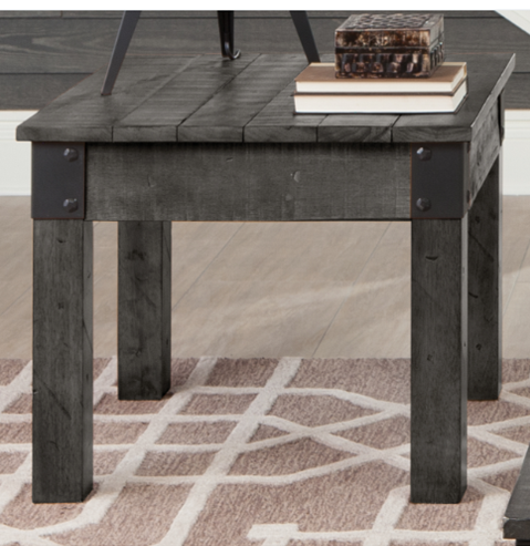 Mesa Lateral Rustica Grey