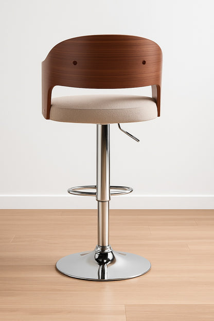 Banqueta Alta Circle Beige
