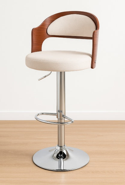 Banqueta Alta Circle Beige