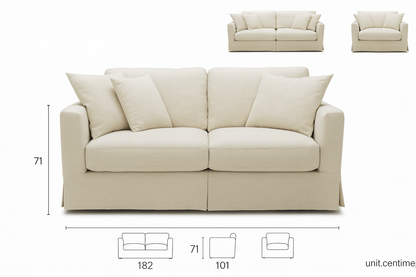 Sofá Oslo - 2 Cuerpos