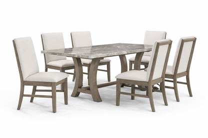 Juego de comedor Rancho  6 sillas (Próximamente)