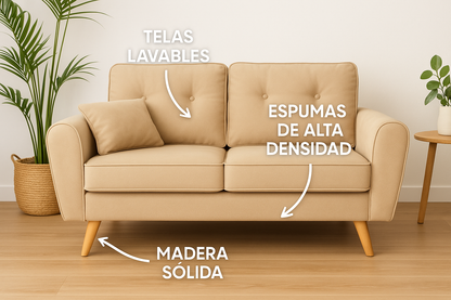 Sofá de Dos Cuerpos Esplendor