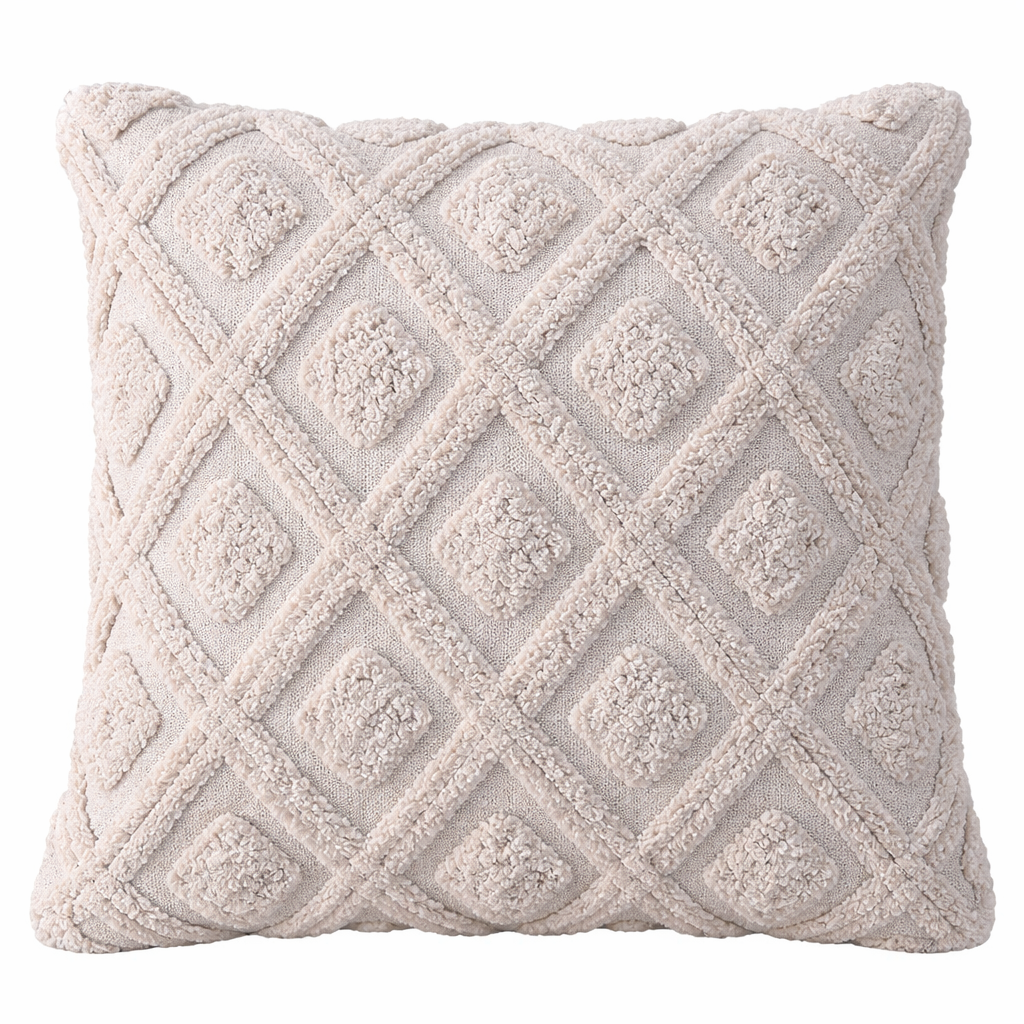Cojín Rombos Ivory