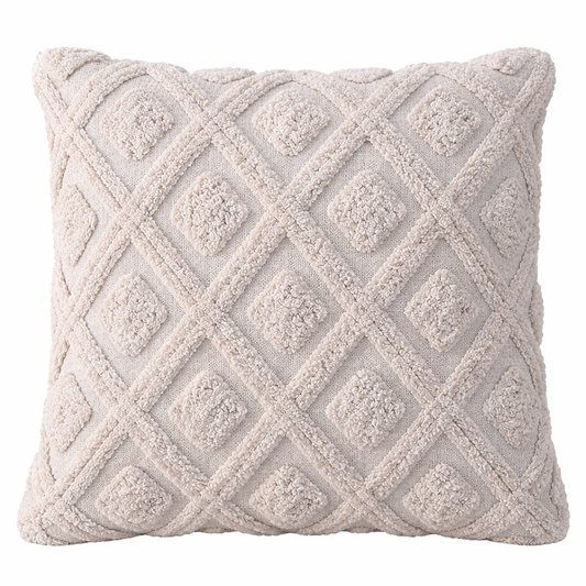 Cojín Rombos Ivory