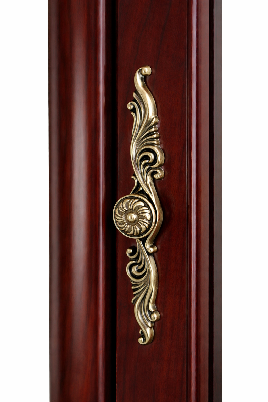 Vitrina Esquinera Nativa - Caoba