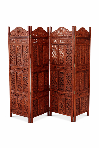 Biombo - color caoba