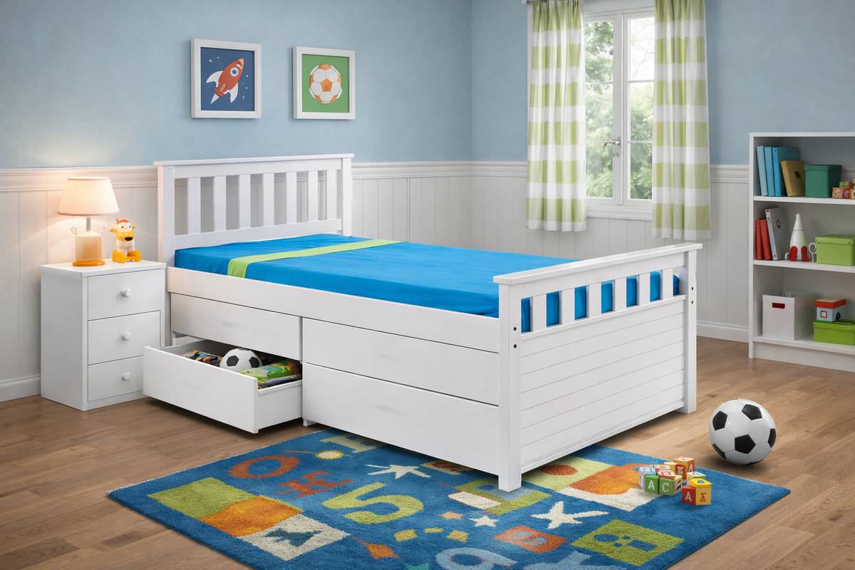 Cama Ferrara Blanco