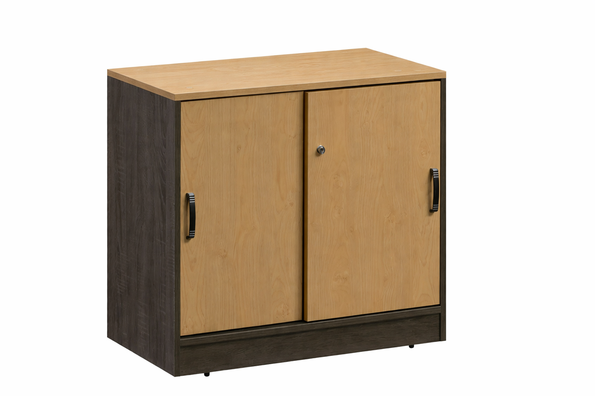 Gabiente con puertas correderas