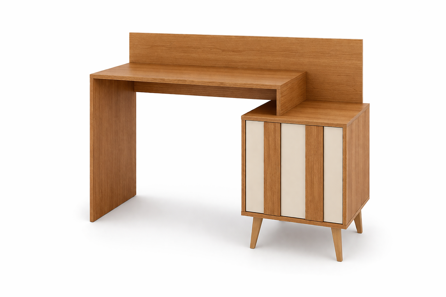 Mesa para computadora Dusk Buriti White
