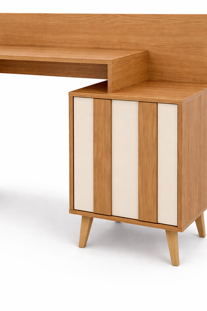 Mesa para computadora Dusk Buriti White