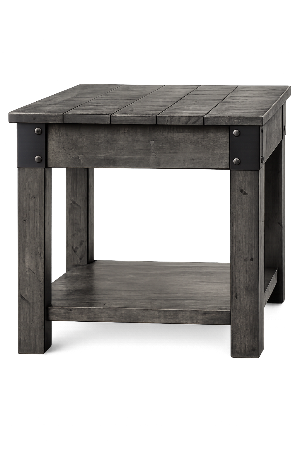 Mesa Lateral Rustica Grey