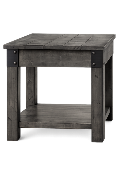 Mesa Lateral Rustica Grey