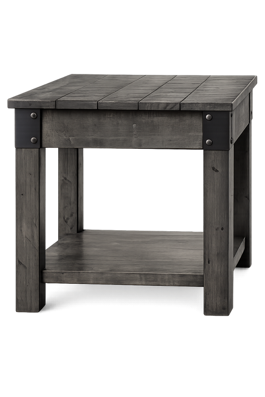 Mesa Lateral Rustica Grey