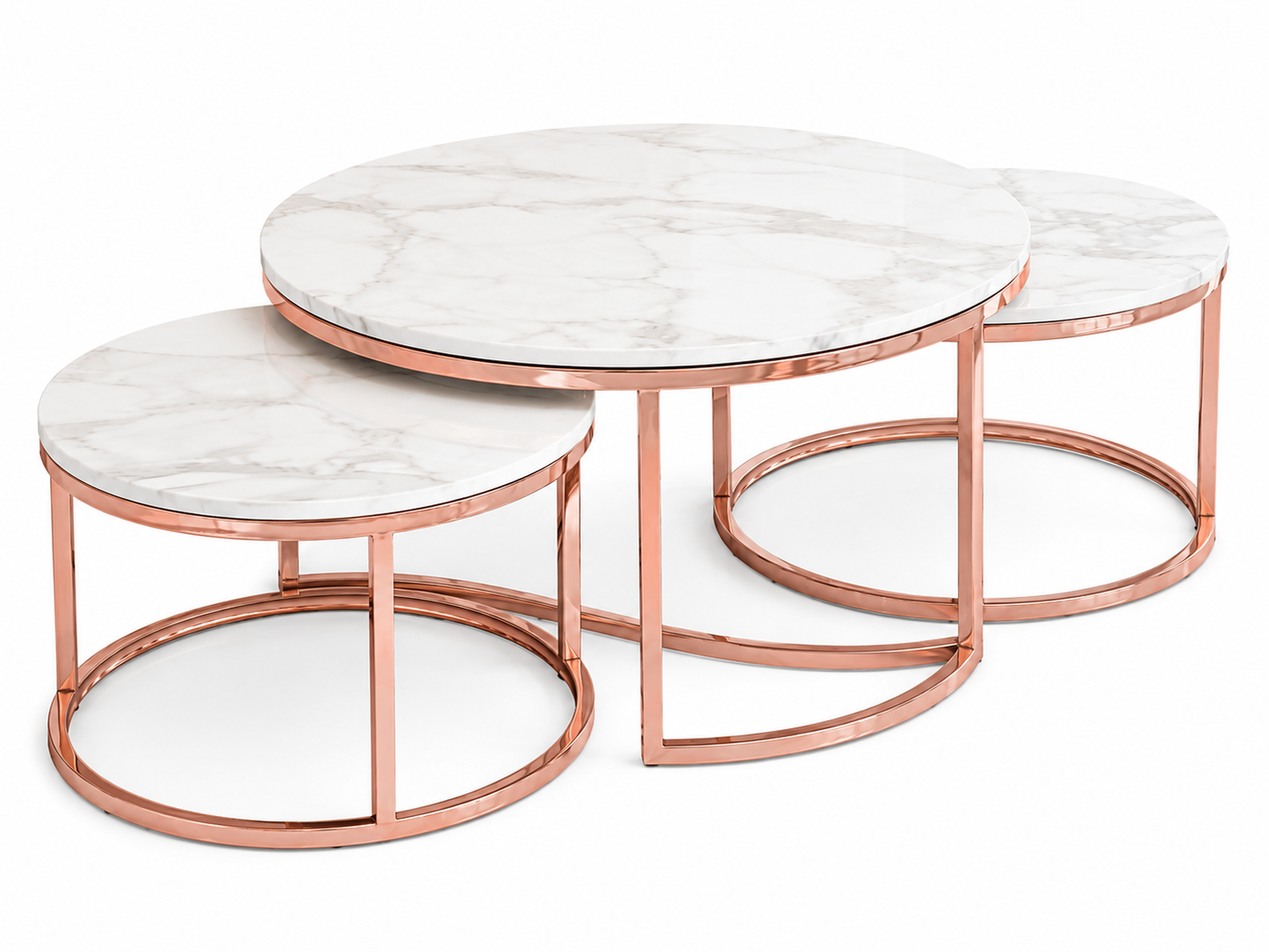 Mesas de Centro Alpha ROSE GOLD