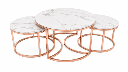 Mesas de Centro Alpha ROSE GOLD