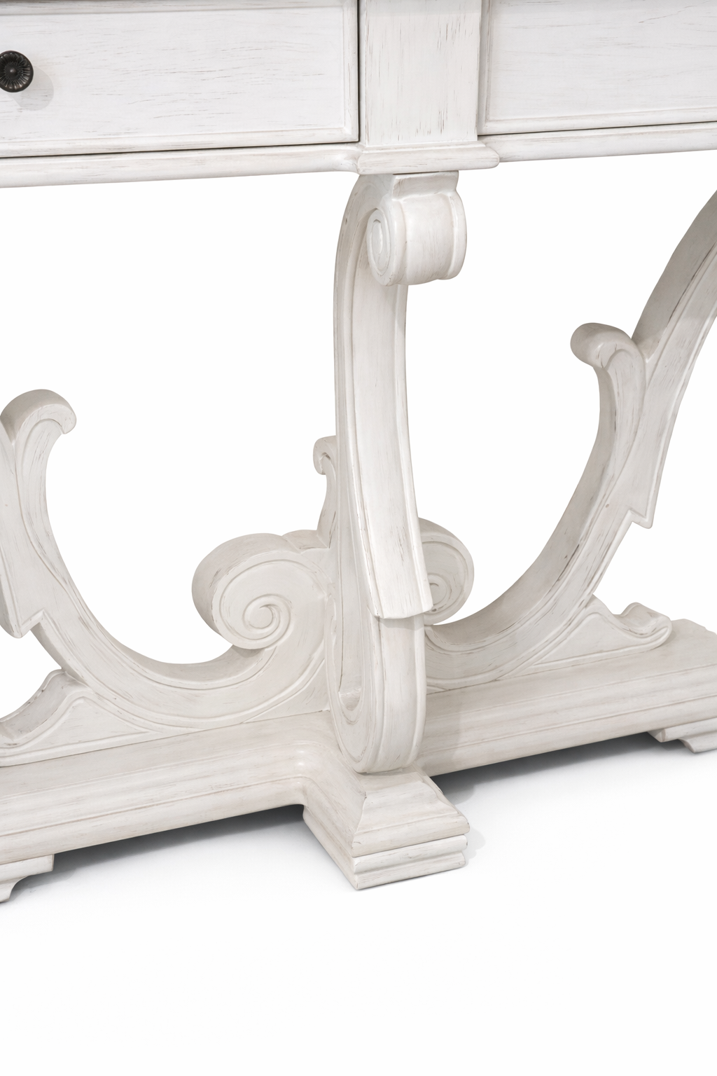 Mesa de Arrimo Consola Blanca