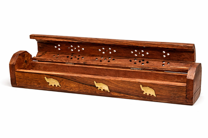 Avind Porta Incienso Bronce