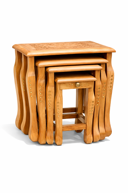 Avind Juego de 4 Mesas