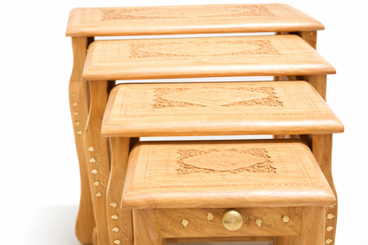 Avind Juego de 4 Mesas