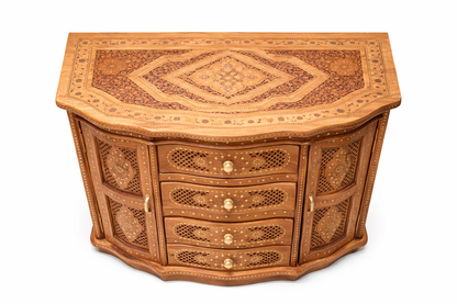 Avind Cómoda con 4 Cajones y 2 Puertas